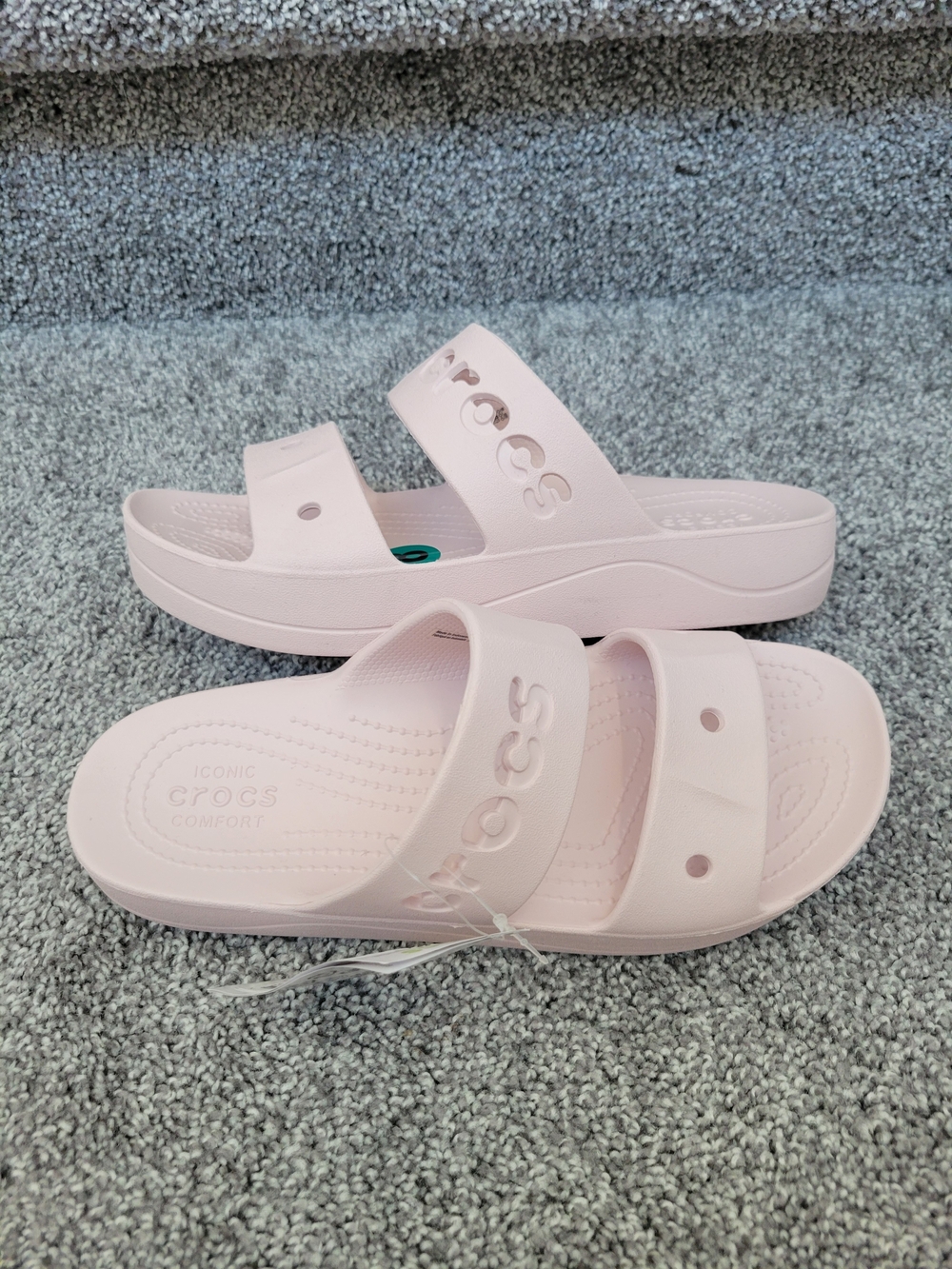 New CROCS Baya Platform Sandals Size 8